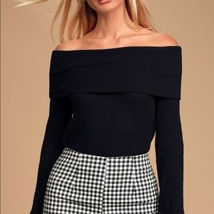 ZARA Off The Shoulder Sweater